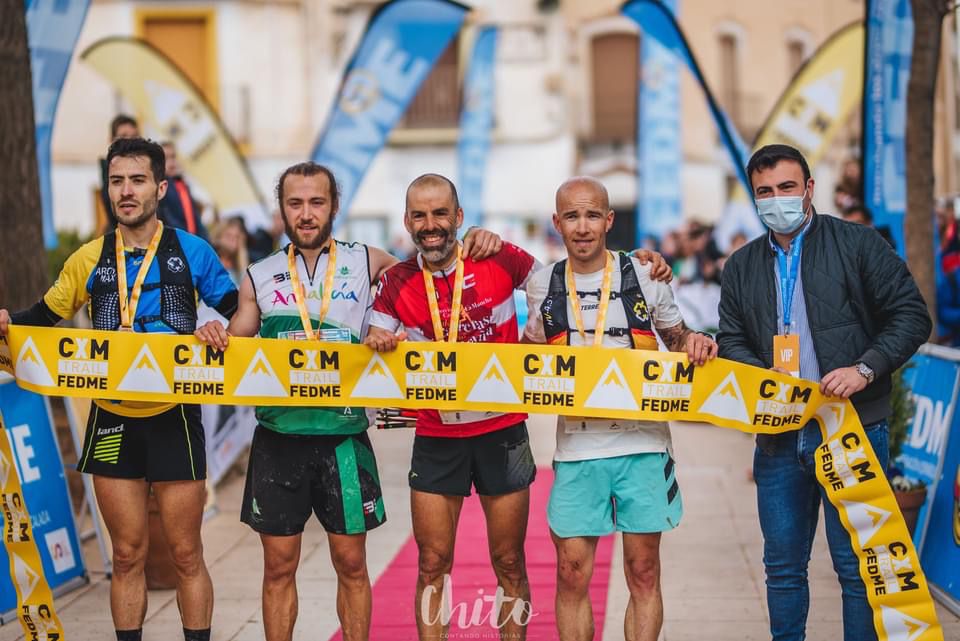 Jose Angel Canales Campeon de España Atletismo