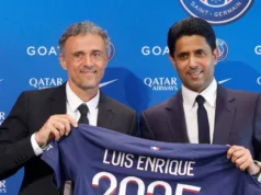 Luis Enrique, Mbappè y los vasos comunicantes Luis Enrique y Nasser AL- Khelaifi