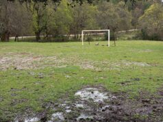 Más partidos, menos fútbol Campo de fútbol de La Fresnedilla. Sierra de Las Villas
