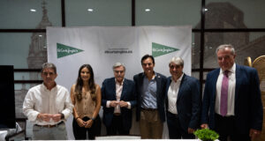 Txema Indias, Director Deportivo del CD Leganés, en la presentación de «Palabra de Fútbol» en Jaén