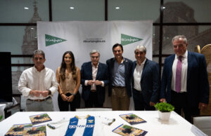 Txema Indias, Director Deportivo del CD Leganés, en la presentación de «Palabra de Fútbol» en Jaén