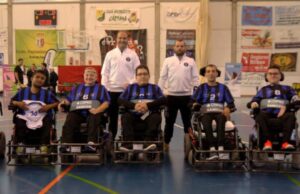 Fútbol en silla de ruedas motorizada (Powerchair Football).