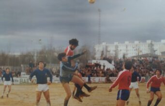 Antonio Crespo entró en la historia del Recreativo de Bailén, como autor del primer gol del equipo en Tercera División
