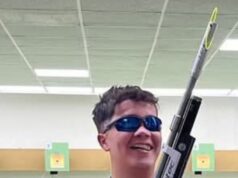 Álvaro Liébanas, de Torredonjimeno, medalla de plata en la Copa FEDC de Tiro Olímpico Adaptado