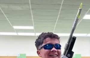 Álvaro Liébanas, de Torredonjimeno, medalla de plata en la Copa FEDC de Tiro Olímpico Adaptado