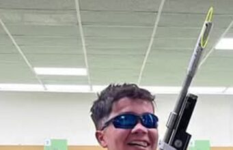 Álvaro Liébanas, de Torredonjimeno, medalla de plata en la Copa FEDC de Tiro Olímpico Adaptado