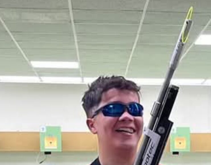 Álvaro Liébanas, de Torredonjimeno, medalla de plata en la Copa FEDC de Tiro Olímpico Adaptado