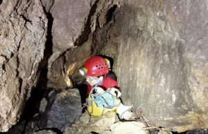 Noelia Majón, joven espeleóloga, con un gran futuro deportivo y científico