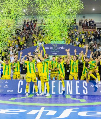 Jaén Paraíso Interior, se puso el traje de los domingos de Copa de España y ganó la cuarta