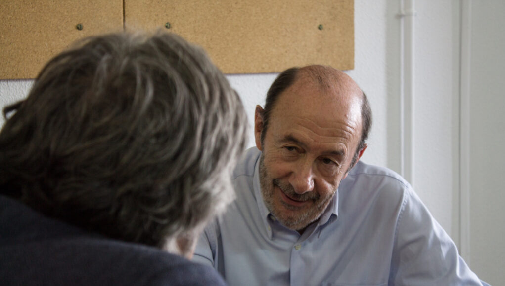 Alfredo Pérez Rubalcaba (2015): «Se dice que la gente de derechas es del Madrid y la de izquierdas del Atleti, eso es un disparate»