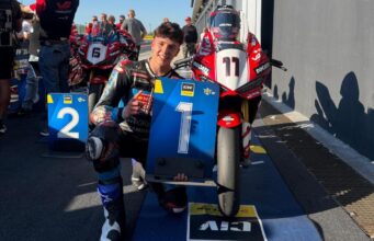 Jesús Torres gana la primera en la V2 Ducati Future Champ Academy y busca un patrocinador que le permita seguir corriendo
