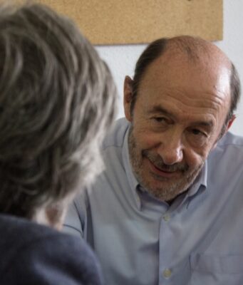 Alfredo Pérez Rubalcaba (2015): «Se dice que la gente de derechas es del Madrid y la de izquierdas del Atleti, eso es un disparate»