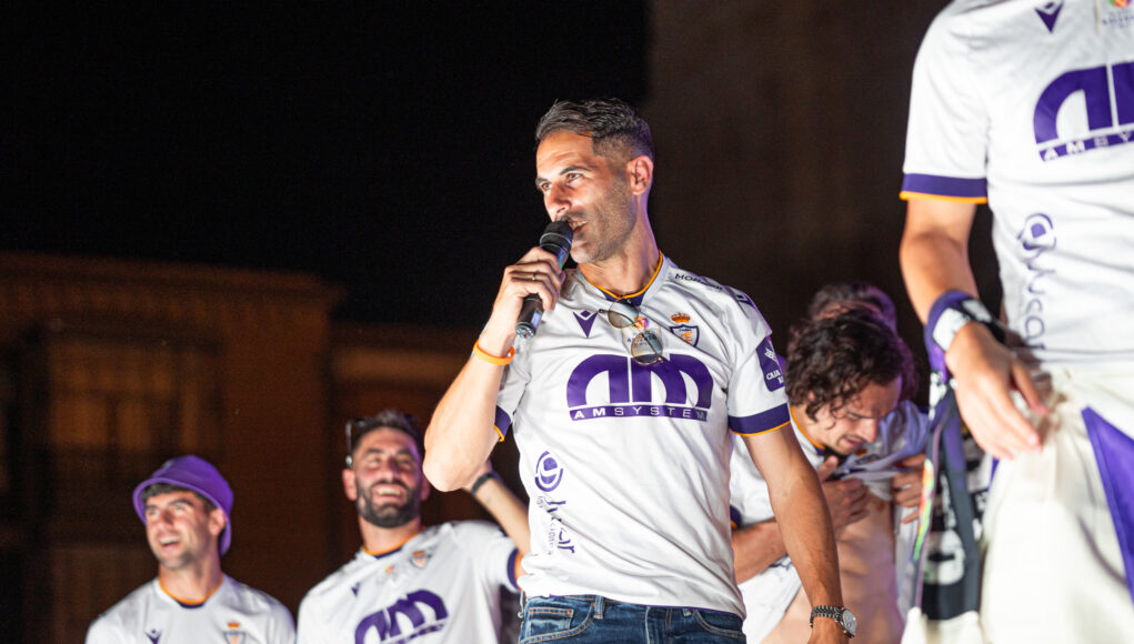 Javi Moyano: «Los ascensos han sido una liberación, no viene a Jaén buscando un retiro, vine a competir»
