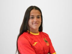 Laura Jiménez al Campeonato de Europa de Rugby M18
