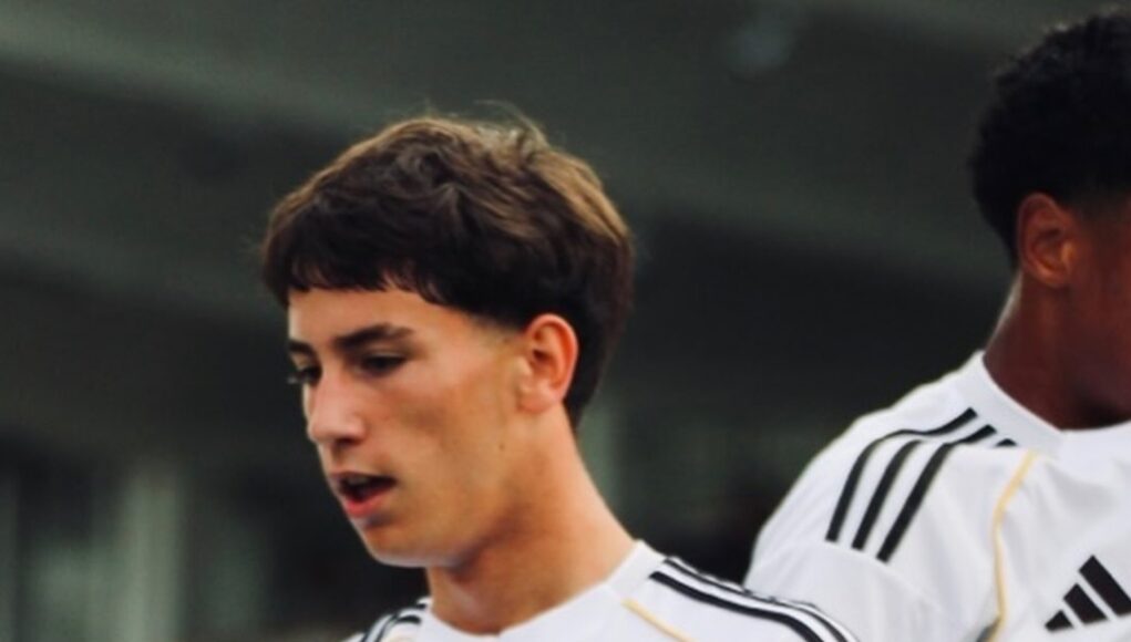 Hugo Moreno supera con nota su primera temporada en la cantera del Real Madrid