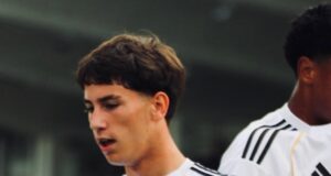 Hugo Moreno supera con nota su primera temporada en la cantera del Real Madrid
