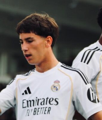 Hugo Moreno supera con nota su primera temporada en la cantera del Real Madrid