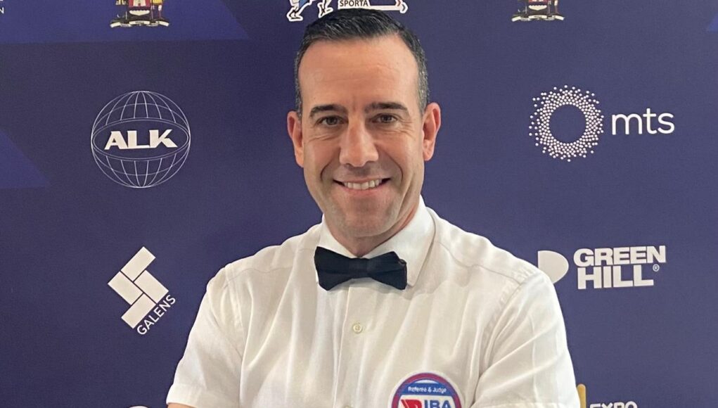 El jienense Francisco Ávila, Árbitro-Juez, estará en el Campeonato de Europa de Boxeo 2026